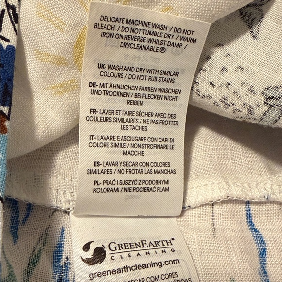 Boden Cleo Linen dress, NWT in Amalfi Coast pattern - Picture 7 of 7